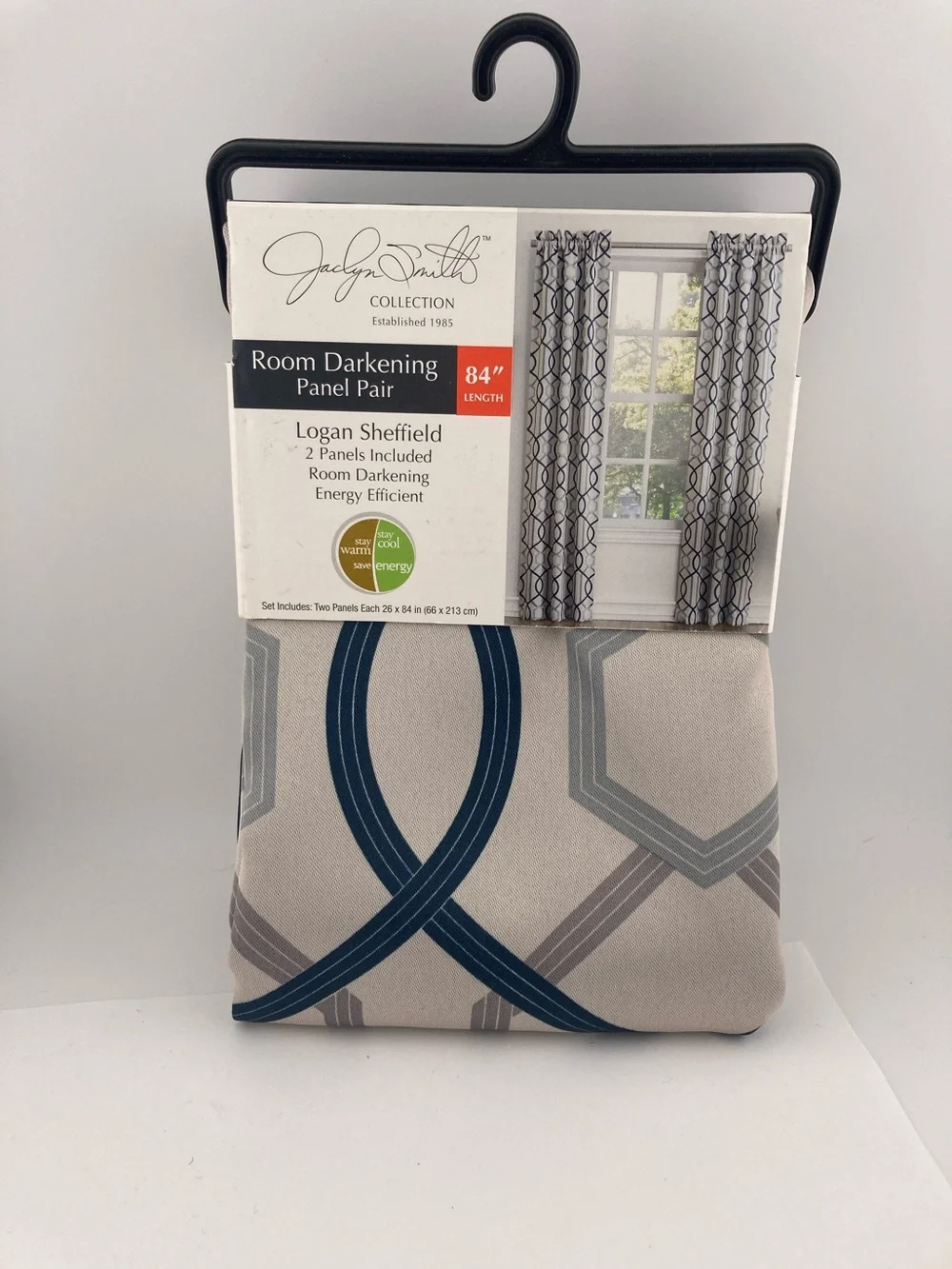 Room Darkening Panel Pair Curtains 84